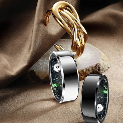 Smart Ring FOR Huawei Xiaomi Heart Sports Ring  Black Technology Sleep Monitoring Xiaomi Bluetooth Suitable for ios/Android