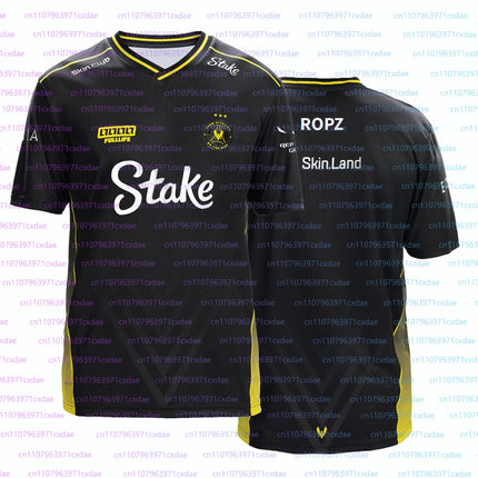 LEC 2026 Spring Team Vitality Jersey Uniform Clothing For Mens Esports Club LOL Game T-shirts Streetwear Fashion Boys Tees Tops