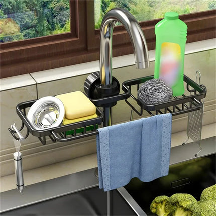 Sink Drain Rack Organizer / Organisateur Évier Cuisine
