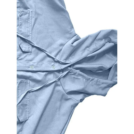 Plus Size Summer New Women Hooded Sunscreen Shirt Coat Leisure Thin Double Pocket Sun Protection Jacket