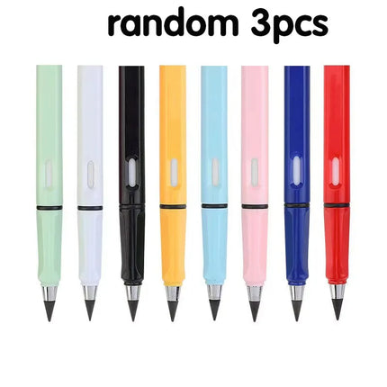 1/3pcs New Technology Unlimited Writing Pencil No Ink Novelty Eternal Pen Art Sketch Painting Tools Kid Gift School