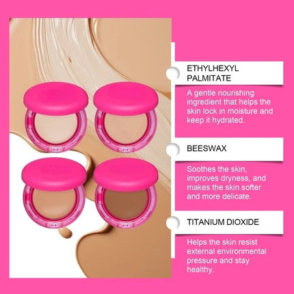 Peptide Bounce Balm Foundation Hydrating Age Defying Makeup For Mature Skin Full Coverage Waterproof Hydrating Balm Foundation