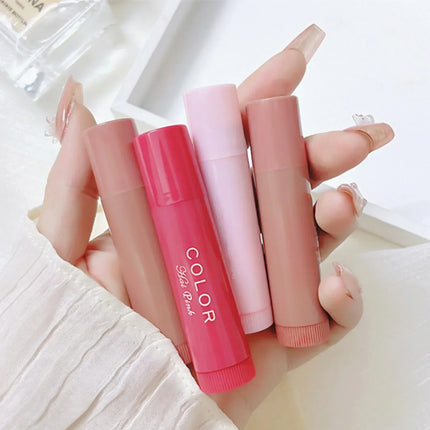 1PC Moisturizing Color Lipstick Lip Balm Waterproof, Nourish and Non-greasy, Lip Gloss, Beauty Lips Makeup Cosmetic