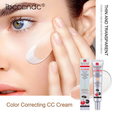 CC Cream Waterproof Moisturizing Correcting  Anti-sweat Makeup Before Concealer Lasting Women Makeup Protect Skin Makeup