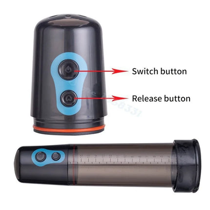 Electric Penis Pump for Enlargement Man Vacuum Pump Enlargement Extend Pump Penis Trainer Enlarger Male Masturbation