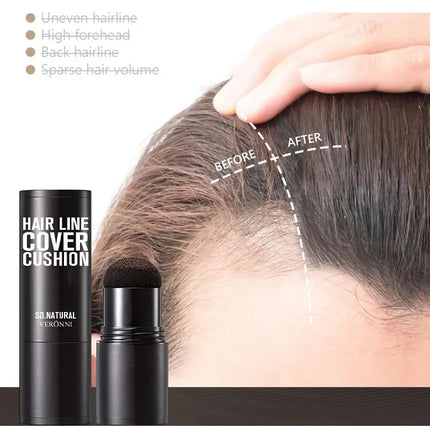 14 Color Temporary Hairline Powder Stick,Waterproof Hairline Filling Powder,Hair Shadow Powder,Hair Shading Sponge Pen