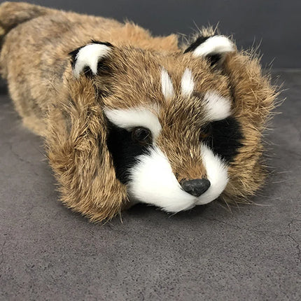 Spring Animal (White Fox/Raccoon) Magic Tricks Rabbit Fur Fake Animal Comedy Magia Accessories Stage Illusions Gimmicks Props