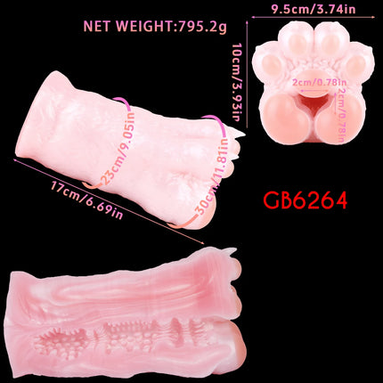 GEEBA Five Different Types Of Male Masturbators With Animal Claws Soft Silicone Onahole Pocket Pussy Stroker For Men18+ Sex Toys