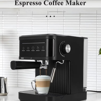 Home Coffee Machine 20Bar Pump Pressure Energy Saving Self-Cleaning Portable Small Coffee Grinder Machine for Home Office