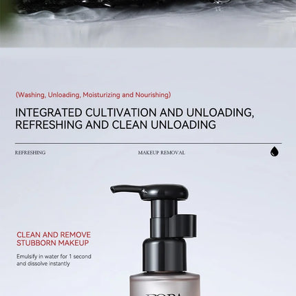 DOPA Camellia Seed Clear and Moisturizing Makeup Remover Oil Eye and Lip Makeup Remover Water deeply cleanses the face