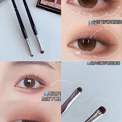 1pc Detail small Eyeshadow Make up brush Pony hair Precision Eye shadow Makeup brushes Tapered Smudge cosmetic tools