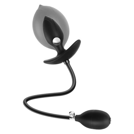 2026Magnetic Suction Inflatable Anal Plug with Built-in Steel Beads Big Dildos Vaginal Expander Men Butt Dilator Couple Sex Toys