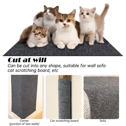 Anti-Cat Scratching Sofa Trimmable Cat Blanket Cat Scratching Blanket Cat Scratching Board Cat Toys Sofa Protection