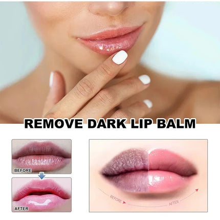 Remove Dark Lip Balm Lighten Melanin Lip Mask Fade Lip Line Brighten Exfoliating Moisturize Dead Skin Repair Lip Care Products