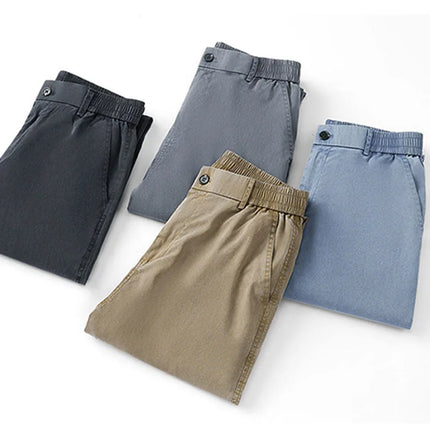 Summer Ultrathin High Quality Soft Lyocell Fabric Men's Jeans Loose Straight Denim Pants Cosy Breathe Casual Trousers M-5XL