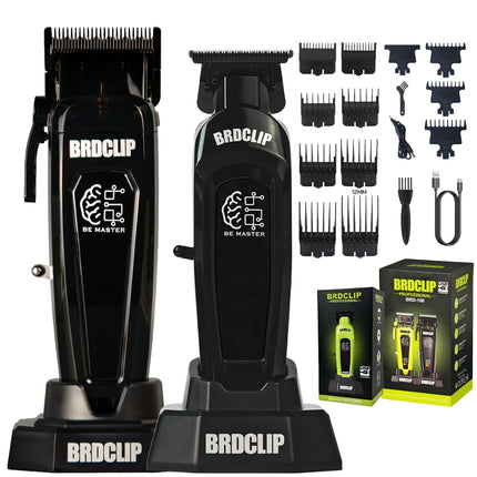 BRD 106 617 609 Professional Electric Hair Clipper Hair Trimmer DLC Blade with Base 7500RPM 7000RPM 7000RPM Barber Set BRDCLIP