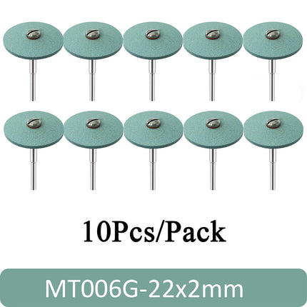 10Pcs High Quality Dental Ceramic Diamond Polishing Burs for Dentist Lab Quick Polishing Zirconia Porcelain Crown Tools
