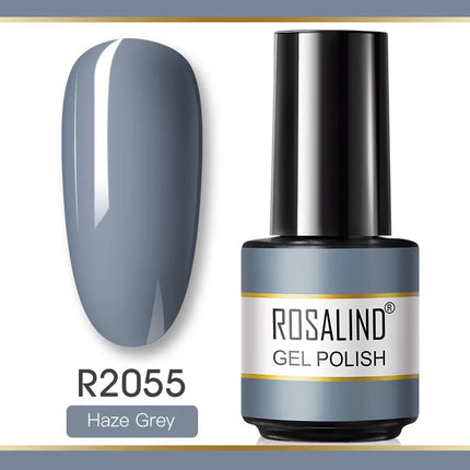 ROSALIND Gel Nail Polish UV Base Top Coat Soff Off Stamping Polish All For Art Manicure Semi Permanant Gel Nail Fast Shipping