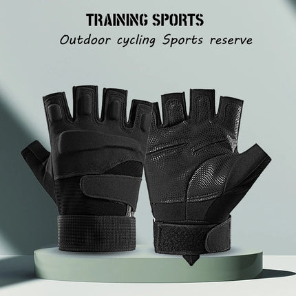 Multi-function Half Finger Tactical Gloves for  Hunting Riding Cycling Motorcyle Shooting Range Training Z906