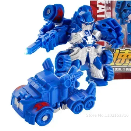 Children Toys Mini Transformation Robot Kit Toys Models 2 In 1 Deformed Car Toy Robots Toys for Kids Gift  Action Figure