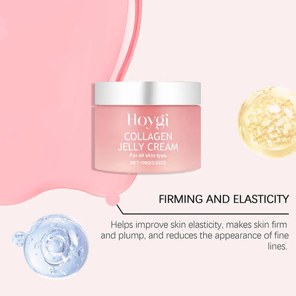 Collagen Overnight Wrapping Peel Off Facial Mask Collagen Night Deeply Hydrates Night Mask Cream Moisturize Jelly Cream