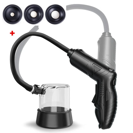 Men Glans Trainer Vacuum Pump Penis Head Massager Desensitization Exerciser Masturbator Cup Adult Sex Toys for Men DelayTraining