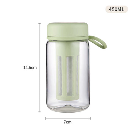 【M】Cold Brew Coffee Pot High-capacity Espresso Filter Bottle Cold Brewing Pot Portable Iced Brew Coffee Maker Juice Coffe Kettle