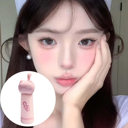 Cappuvini Cute Cat Lip Gloss Moisturizing Smooth And Long-lasting Lip Glaze 4 Shades Easy To Apply Lip Stain For Beginners