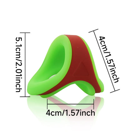 Cock Penis Ring Reusable Delay Ejaculation Stronger Erection Sex Toys Adult Supplies Linen Nozzle Ring Cock Sex Toys For Men