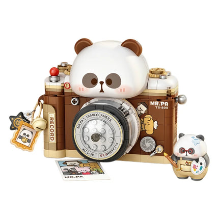 LOZ Retro Home Appliance Toys Series: Coffee Machine, Camera, MOC Building Blocks Desktop Ornament, Assembly Toys, Birthday Gift
