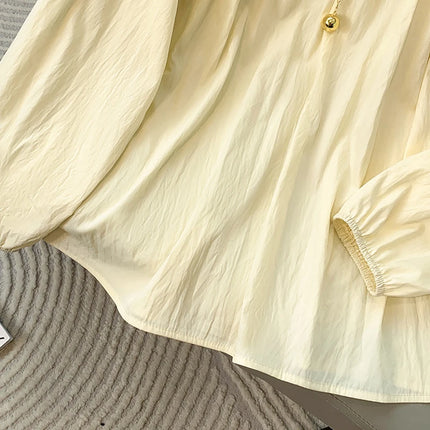 Plus Size Loose Shirts Women Spring Summer 2025 New Casual Tops Oversized Blouses Fashion Long Sleeve Blouses Women L-4XL