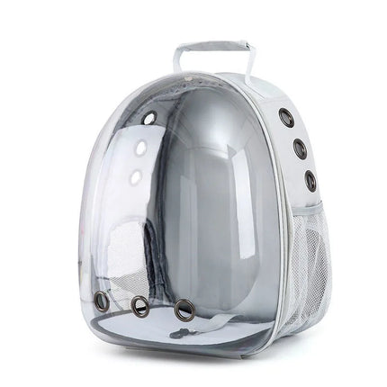 Cat Backpack Carrier with 360° Transparent Bubble and Breathable Design – Spacious Lightweight Travel Bag for Outdoor Adventures