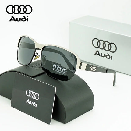 AUDI Brand Polarized Sunglasses Luxury Men Driving Sun Glasses Male UV400 Goggles Oculos De Sol Masculino