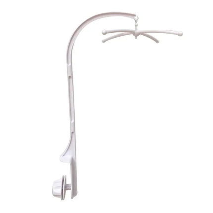 Baby Bed Bell Toy Holder White Rattles Bracket Mobile Crib Music Box Newborn Bell Crib Toy,The Holder Can Rotates 360 Degrees