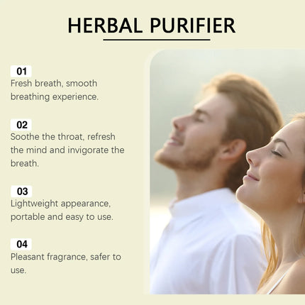 Ximonth Herbal Body Care Pen Relieve Fatigue Deeply Breath Deep Nourishing Keep Refresh Awakening Stress Relex Essential Oil Pen