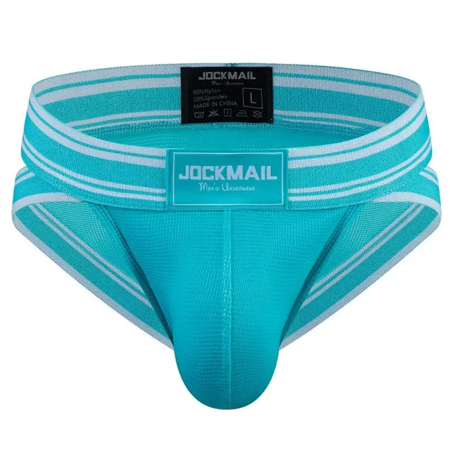 Jockmail Sexy Men Underpants Briefs Breathable Innerwear Men's Underwear Bikini Brief Cuecas Slips Men's Jockstrap Gay Panties