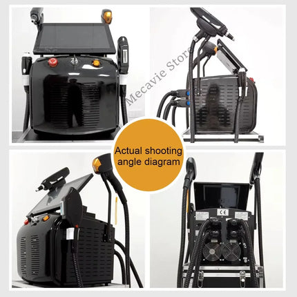 2026 4 In 1 Soprano Titanium Ice Laser Hair Removal Latest FAC Technology 755/808/940/1064nm 4 Waves ND:YAG+RF+IPL Painless