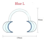 100Pcs Blue L