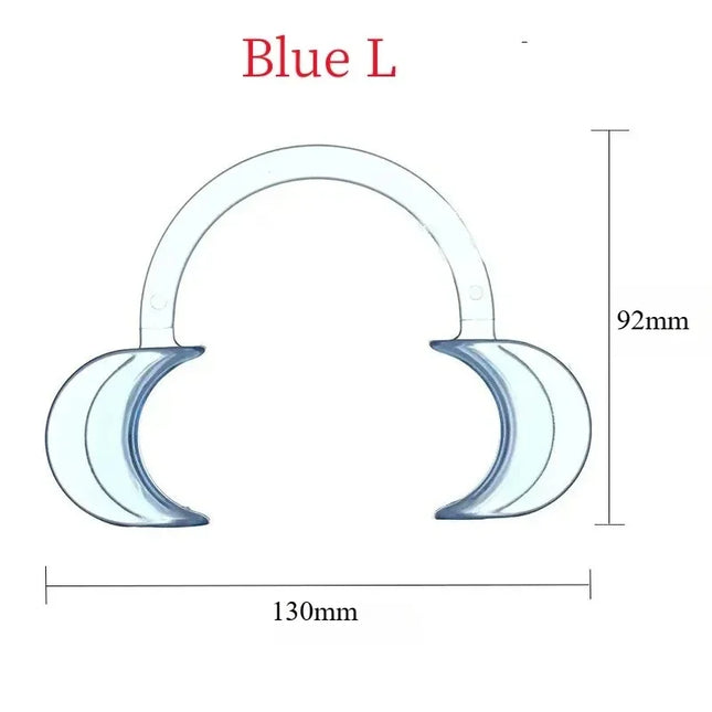 100Pcs Dental C Shape Mouth Opener Lip Cheek Retractors Teeth Whitening Mouth Gag Spreader Dentistry Dentist Accessories