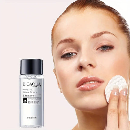 Amino Acid Water Gentle Makeup Remover - Effective Deep Cleansing for Sensitive Skin, Fresh and Gentle Texture,Easy to Rinse