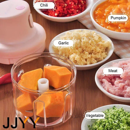 100/250ML Electric Garlic Maker Blender Meat Grinder Garlic Masher New Style Household Kitchen Appliance