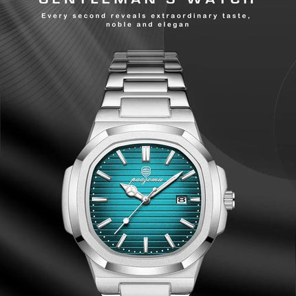 2025 New For Men Fashion Brand Male Watch Waterproof Luminous Stainless Steel Watches  Date Week Casual Quartz Men's Clock Reloj