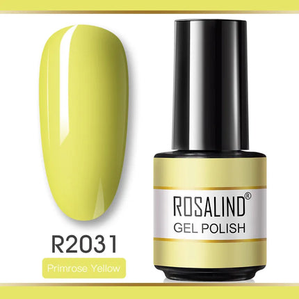 ROSALIND Gel Nail Polish UV Base Top Coat Soff Off Stamping Polish All For Art Manicure Semi Permanant Gel Nail Fast Shipping
