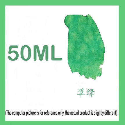 500/50ml 24 Colors Fountain Pen Ink Dip Pen Bottled Ink Refill Cartridge Writing School Supplies Stationery For JINHAO HONGDIAN
