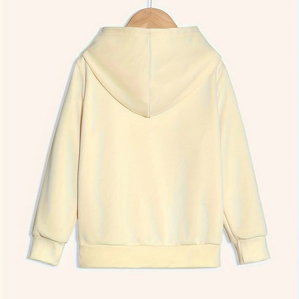 Cute Bear Cartoon Print Hoodie Casual Long Sleeve Pullover with Hood Fashion Casual HipHop Sweatshirt Harajuku Unisex