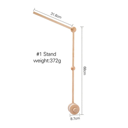 Baby Rattle Toys 0-12 Month Newborn Mobile Crib Musical Music Box Bed Bell Toy Holder Bracket Hanging Toy Rattle Accessories