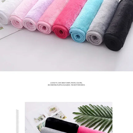 Makeup Remover Pads Reusable Cotton Pads Makeup Eraser Microfiber Facial Towel Face Cleaner Cleaning Wipes Skincare Beauty Tools
