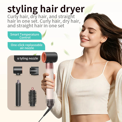 Cold Hot Hair Dryer HS05 Hair Straightening  and Curling Styling Tool HS01 Multi-functional Negative Ion Dryer HS08 Curling Iron