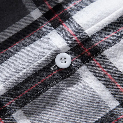 Autumn Hot Sale Of The Season Men's Plaid Hooded Casual Shirt Independent Station Cross-Border Checkered Hoodie Style Floral Patchwork