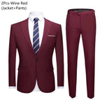 2PCS-Claret / Asian 5XL (US XXL)